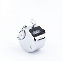 Compteur mécanique électronique de poche à 4 chiffres pour le clicker d'entraînement de golf