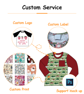 Qingli OEM <strong>St</strong> <strong>Patrick</strong> Kids <strong>Clothing</strong> Bamboo Peplum and Leggings Baby Girl Set - Product Image 6