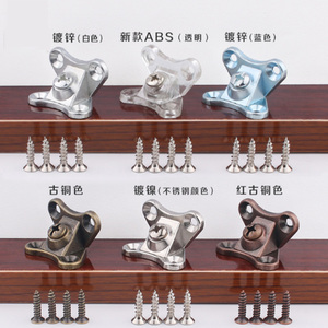 Soporte de Esquina en Forma de Mariposa, Placa Conectora de Metal Multicolor para Muebles, Soporte para Gabinetes, Armarios, Mesas y Sillas - Product Image 5