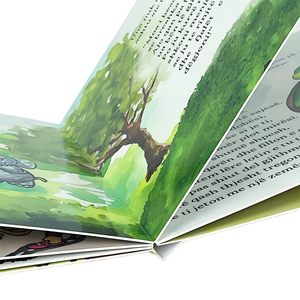 Thân thiện với môi tùy chỉnh in trẻ em Bảng các tông in ấn cuốn sách theo yêu cầu - Product Image 5