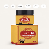 Baume Apaisant et Hydratant à l'Huile d'Ours 30g – Soin Naturel à Base de Plantes Certifié ISO – Durée de Conservation de 2 Ans – Fournisseur de Confiance
