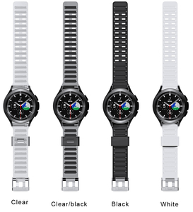 <span class=keywords><strong>Correa</strong></span> transparente para Samsung <span class=keywords><strong>Galaxy</strong></span> <span class=keywords><strong>Watch</strong></span> <span class=keywords><strong>4</strong></span>/<span class=keywords><strong>Classic</strong></span>/46mm/42mm/40mm/44mm, funda resistente de TPU + <span class=keywords><strong>correa</strong></span> para pulsera - Product Image 6