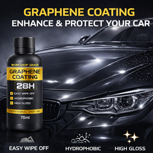 GRAPHONEX Carzonex 28H Revestimiento de Grafeno con Acabado Hidrofóbico y Brillante para Cuidado Profesional del Automóvil (70ml, Caducidad de 10 Años) - Product Image 5