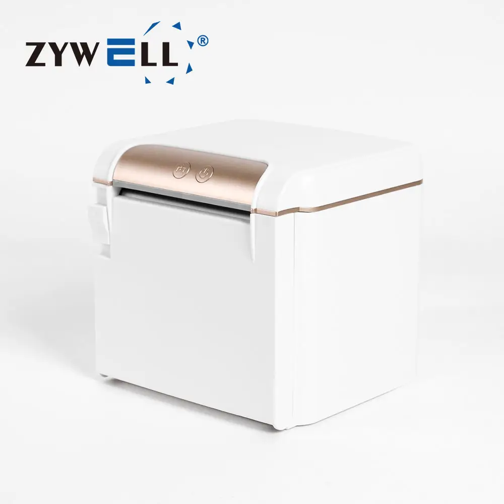 ZYWELL ZY608 4MB 메모리 전면 출력 80mm 열 영수증 청구서 프린터 pos 티켓 프린터