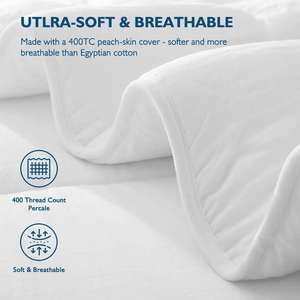 OEM /ODM 80% edredón de plumón, Facial 100% algodón puro tela anti-pelusa <span class=keywords><strong>cama</strong></span> edredón Eider edredón relleno fábrica al por mayor - Product Image 5