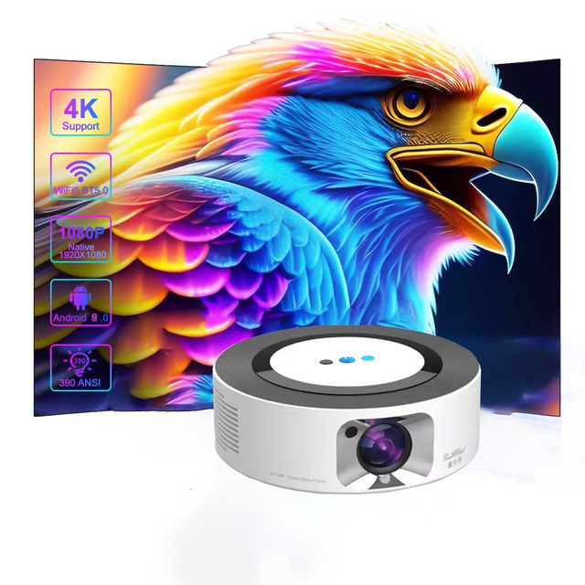 2026 Hot Selling New H66 Pro Projector Wifi Android Smart Home Theater Projector for Home