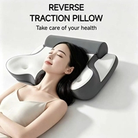 Oreiller ergonomique moderne en mousse à mémoire de forme, certifié CertiPUR-US et OEKO-TEX, pour soulager les douleurs cervicales et la pression, OEM ODM