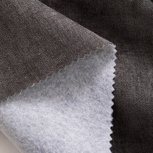 Chenille <b>Fabric</b> 100% Polyester <b>Medium</b> Weight Solids Woven Brushed Sueded Sofa Upholstery <b>Fabric</b> - Product Image 2
