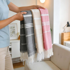 <span class=keywords><strong>ผ้า</strong></span>ขนหนูชายหาดตุรกี ขนาด 90*180 ซม. 100*180 ซม. ผลิตจากผ้าฝ้าย 100% สำหรับขายส่ง เหมาะสำหรับการเดินทางริมทะเล พร้อมพู่ห้อย สามารถสกรีนโลโก้ได้ ซับทรายได้<span class=keywords><strong>ดี</strong></span> <span class=keywords><strong>แห้ง</strong></span>เร็ว - Product Image 3