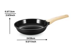 Recién llegado, juegos de ollas y sartenes para el hogar, juego de utensilios de cocina de aluminio con revestimiento antiadherente - Product Image 2