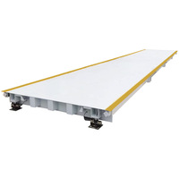 Balances de camions et ponts-bascules à affichage LCD pour les usines de charbon et de matériaux de construction dans les ports et les quais