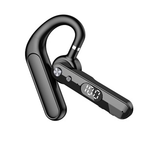 Bluetooth 5.0 Single Ear <b>Hook</b> Headphone With Digital Display For Business Use - Product Image 1