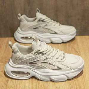 Chaussures de course décontractées pour hommes, style rétro classique, respirantes, à semelle épaisse, pour l'été, le sport, le jogging, nouveau style de marche - Product Image 4