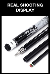 Cơ Bida Xikuno Cao Cấp Bền Bỉ 10.5mm Sợi Thủy Tinh Khớp Nối Trung Tâm 1/2 Chia Ngang Mẫu 8004 145cm 460g Ngọn 8/11.5/12.5mm Dành Cho Bida Snooker - Product Image 5