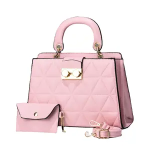 新しいファッションスタイルのハンドバッグと財布セットレディースビッグハンドバッグレディースハンドバッグセット2023