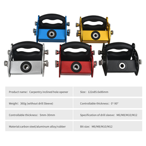 Localizador de Orificios Inclinados Multiángulo con Adaptador de Accionamiento de 6/8/10/12mm para Perforación en Madera (Grado Industrial DIY) OEM/ODM <span class=keywords><strong>Sowell</strong></span> - Product Image 6