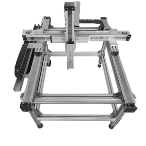 NOUVEAU Robot à <span class=keywords><strong>portique</strong></span> 3 axes Xyz, robot CNC linéaire et haute vitesse, <span class=keywords><strong>petit</strong></span> actionneur rapide, table coulissante XY, glissière en aluminium, guide linéaire - Product Image 2