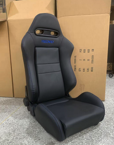 Asientos <span class=keywords><strong>de</strong></span> Carreras RECARO SR-S <span class=keywords><strong>de</strong></span> Alta Calidad en PVC Negro, Ajustables, Tipo Simulador, Disponibles para Envío Inmediato - Product Image 4