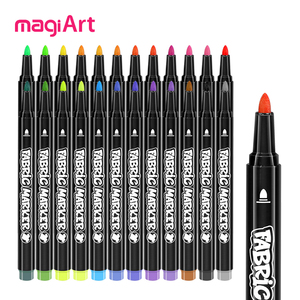Magiart ปากกามาร์กเกอร์ทำจากผ้าแบบถาวรตามต้องการกันน้ำออกแบบได้ตามต้องการ - Product Image 1