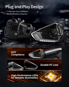 Phare LED homologué MS-CAN1921H pour Can-Am <span class=keywords><strong>Ryker</strong></span> 900 2019-2024 et Can-Am <span class=keywords><strong>Ryker</strong></span> Rally 2019-2025, <span class=keywords><strong>accessoires</strong></span> d'éclairage pour VTT - Product Image 3