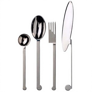 Argenterie Couteau à dîner Cuillère Fourchette Ensemble Cuillère et Fourchette en acier inoxydable Vaisselle de table en acier inoxydable - Product Image 5