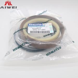 Komatsu <span class=keywords><strong>PC200</strong></span>-3 di riparazione dell'escavatore <span class=keywords><strong>Kit</strong></span> di tenuta olio e guarnizione idraulica in gomma per Komatsu PC serie - Product Image 1