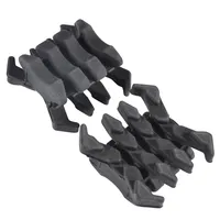 Stabilisateur de flèches pour arc à poulies, en caoutchouc haute élasticité, amortisseur de chocs, pour la chasse à la flèche, accessoires multicolores