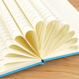 Wholesale A5 <b>Creative</b> Hardcover Leather Custom Notebooks Planners Custom Color Printed Cover Thermal Binding 80 Sheets for - Product Image 4