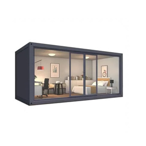 Contenedor Marítimo Modificado, Casa Rectangular Moderna para Uso de Oficina, con Instalación In Situ, Personalizado por la Fábrica de Guangzhou - Product Image 4