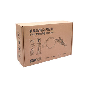 Cámara de Inspección de 2 Megapíxeles Compatible con Android e iOS, Boroscopio Articulado Bidireccional con Ajuste de Brillo LED - Product Image 6