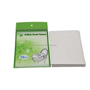 soft portable wholesale travel flushable disposable tissue paper toilet seat covers