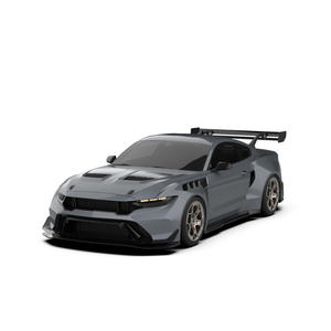 Kit de carrosserie large pour <span class=keywords><strong>Mustang</strong></span> Pare-chocs avant Capot de pare-chocs arrière Jupes latérales larges Aile et aile <span class=keywords><strong>GT</strong></span> pour Ford <span class=keywords><strong>Mustang</strong></span> Bodykit - Product Image 2