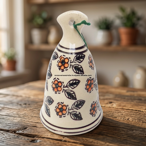Large Ceramic Hand Painted Bell Durable 4 Inch Wall Decoration Prayer Wedding <b>Christmas</b> Festival Home Use Popular <b>Christmas</b> Gift - Product Image 2