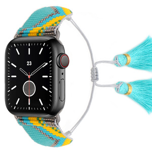 Nouvelle arrivée à la main <span class=keywords><strong>applewatch</strong></span> 1-7 générations <span class=keywords><strong>bracelet</strong></span> Miyuki verre rocailles <span class=keywords><strong>bracelet</strong></span> montre smart watch bandes - Product Image 1