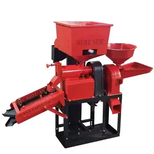 Paddy Separator Rice Milling Diesel Engine Machine Complete Set Combined 4 in 1 Machinery Rice Processing Mills