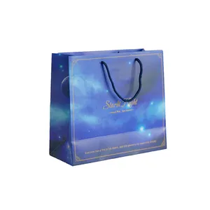 Custom Logo Luxe Paperbag Gepersonaliseerde Verpakking Zak Sac Nl Papier Dank U Gift Bag Bolsa De Papel Papieren Zak