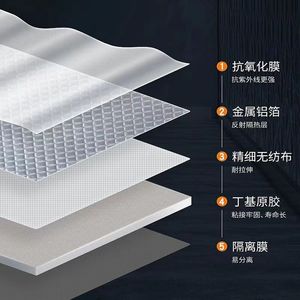 Cao cấp BUTYL cao su chống thấm màng rào cản mạnh mẽ chống rò rỉ vật liệu - Product Image 5