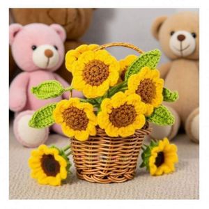 Juguetes de Peluche de Conejito de Ganchillo con Sonajero Suave, Certificados por CE, para Bebés, en Varios Colores, para Mayores de 0 Años, Venta al Por Mayor - Product Image 6