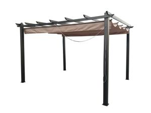 Pérgola de Tubo Deslizante de Aluminio de Estilo Moderno y Simple Personalizada en Oferta, Gazebo para Jardín Exterior con <span class=keywords><strong>Precio</strong></span> de Fábrica - Product Image 3