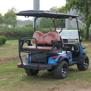 Carrito de Golf Eléctrico de Acero de 4 Plazas, 72V, Certificado por la CEE, 5KW, con Certificación GCC, Buggy de Golf de Lujo Hecho en China - Product Image 4