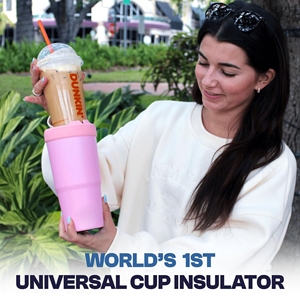 แก้วกาแฟแบบมีฉนวนกันความร้อน Moioco ขนาด 30 ออนซ์ แก้วน้ำแบบพกพาสำหรับเดินทาง เก็บอุณหภูมิเครื่องดื่มร้อนเย็นได้นานหลายชั่วโมง - Product Image 6