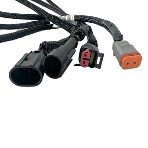 Кабель для солнечных панелей Custom PV Solar DT04-2P DT04-4P с оплеткой и термоусадочной трубкой - Product Image 3