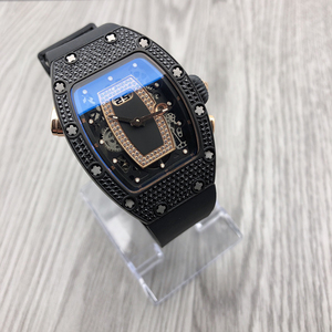 Reloj de Lujo para Hombre, de Acero Inoxidable, con Diamantes, Mecánico, con Fecha <span class=keywords><strong>Grande</strong></span>, Superluminoso, Elegante, para Mujer - Product Image 2