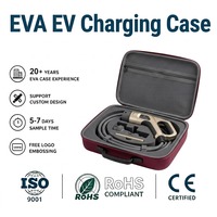Étui de chargement EV personnalisé OEM en EVA rigide, antichoc, portable, pour organiser les câbles EV