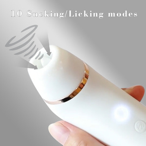 Leistungsstarkes Sextoy für Frauen Nippelsauger Leckende Zunge Saugvibrator Sexspielzeug für Frauen Klitorisstimulation Vibratoren - Product Image 3