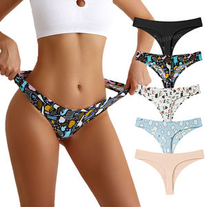 Green Envoy Perizoma Invisibile a Vita Bassa Traspirante Senza Cuciture G-String Mutandine Ropa Interior Mujer Perizoma da Donna - Product Image 1