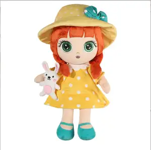 New Girls Gifts Cute Rag dolls Plush Toys With Cute Accessories Dolls Cartoon Girls And Boys Soothing Dolls Super Soft Plush