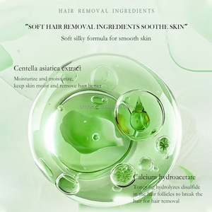 Venta al por mayor caliente sedoso luz refrescante crema depilatoria hidratante todo el Cuerpo crema depilatoria - Product Image 2