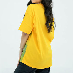 Camiseta Holgada Informal de Verano para Mujer, Diseño Único, Transpirable, 100% Algodón, Media Manga, 180g, Logotipo Personalizado, Alta Calidad, Bajo Precio - Product Image 6