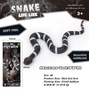 Animali selvatici rettili serie 3D di simulazione plastica materiale morbido TPR <span class=keywords><strong>Cobra</strong></span> <span class=keywords><strong>serpente</strong></span> giocattolo per bambini - Product Image 6